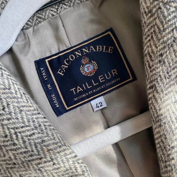 Faconnable Blazer Women’s XS Made in Italy Jacket - Picture 3 of 7